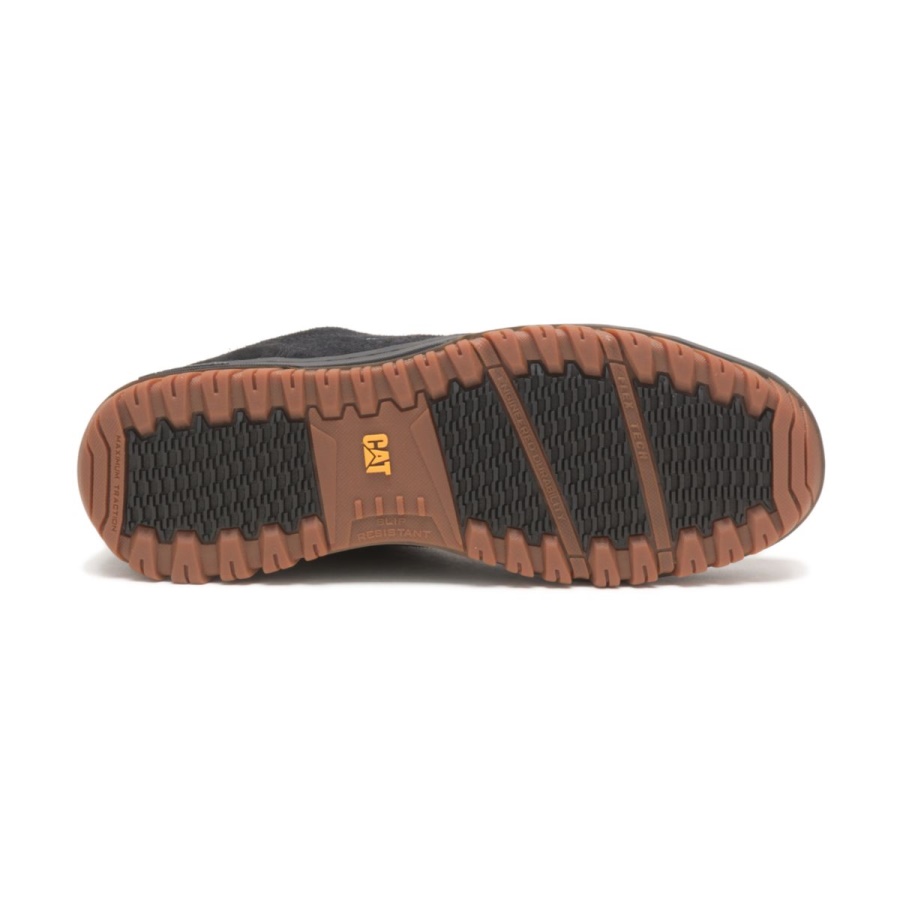 Black Caterpillar Decade Shoe