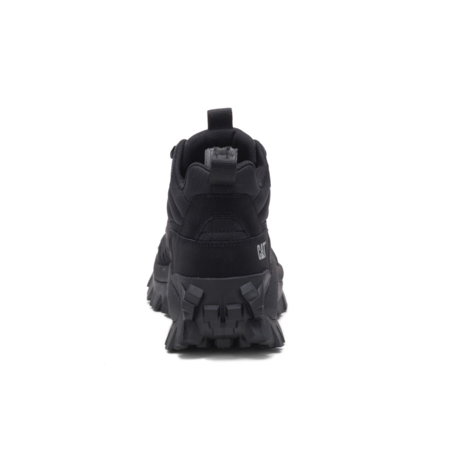 Black Caterpillar Intruder Mid Shoe