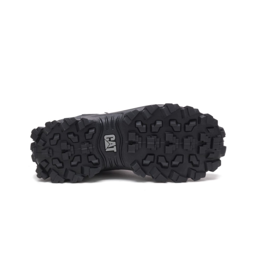 Black Caterpillar Intruder Mid Shoe