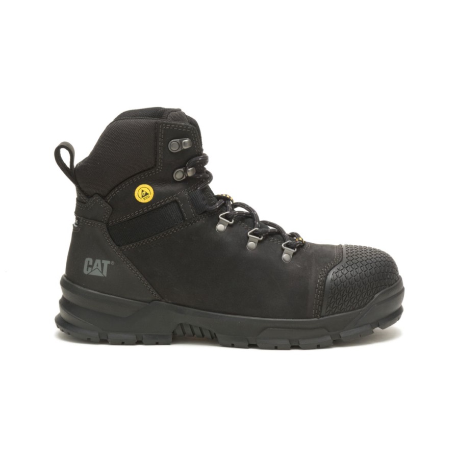 Black Men's Accomplice X S3 WR HRO SRA Work Boot Caterpillar