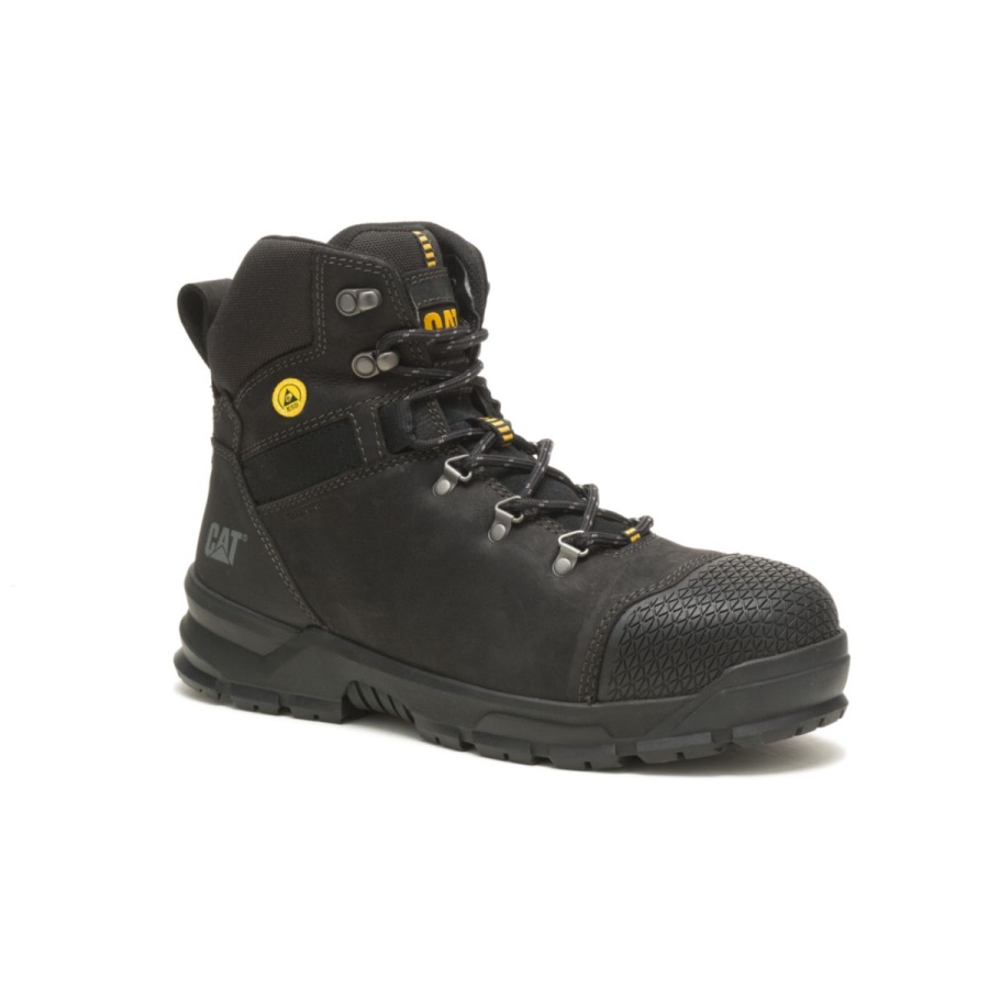 Black Men's Accomplice X S3 WR HRO SRA Work Boot Caterpillar
