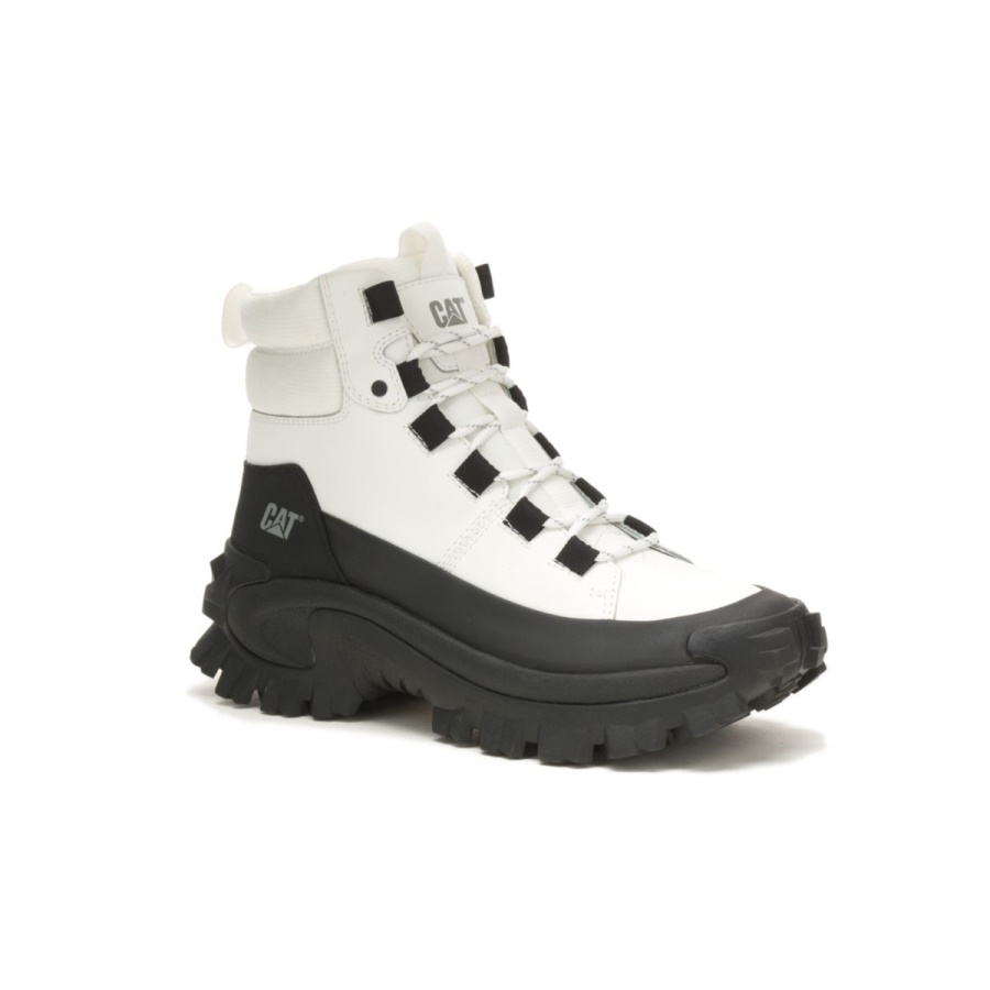 Bright White Caterpillar Trespass Waterproof Galosh
