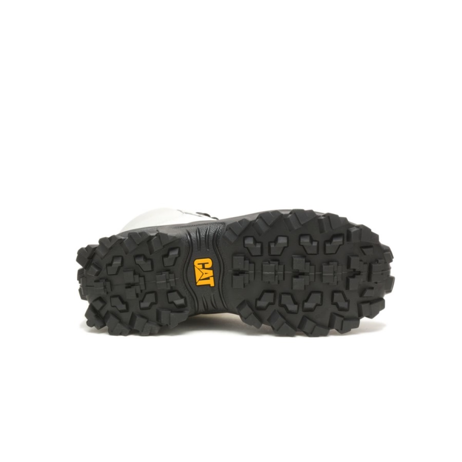 Bright White Caterpillar Trespass Waterproof Galosh