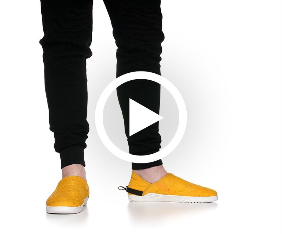 Cat Yellow Crossover Slip On Caterpillar