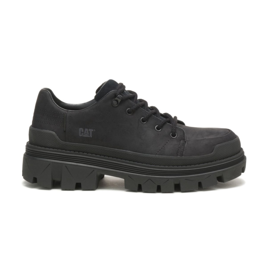 Caterpillar Black Hardware Lo Shoe
