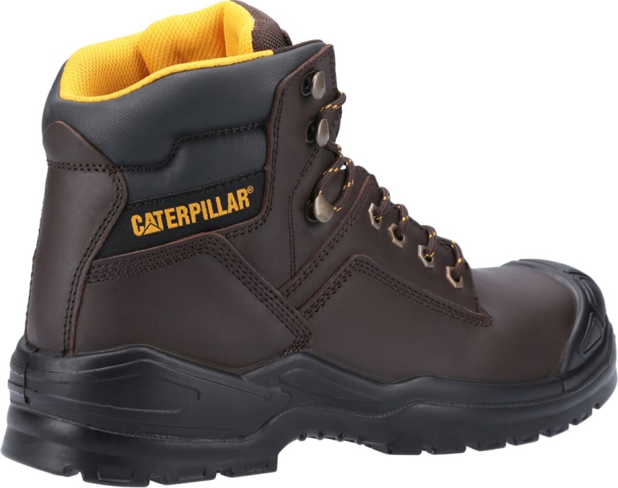 Caterpillar Brown Striver Bump Steel Toe S3 SRC Work Boot