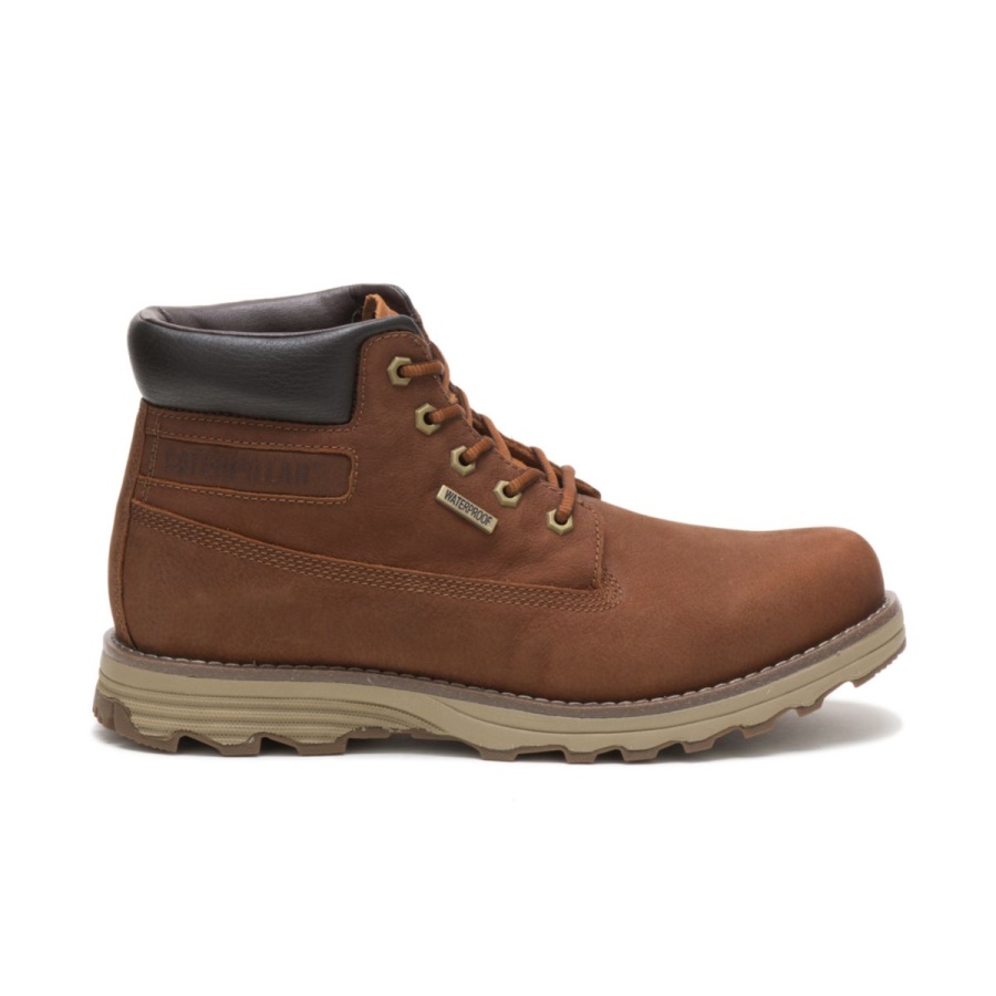 Caterpillar Danish Brown Founder Waterproof Thinsulate Boot