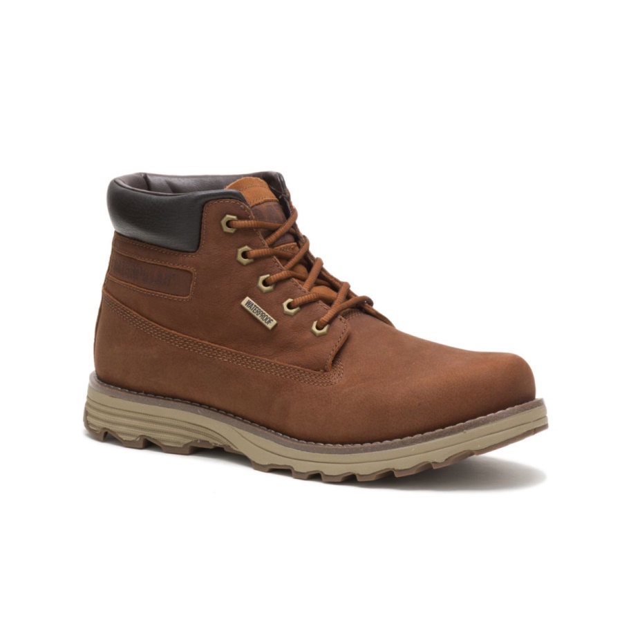 Caterpillar Danish Brown Founder Waterproof Thinsulate Boot