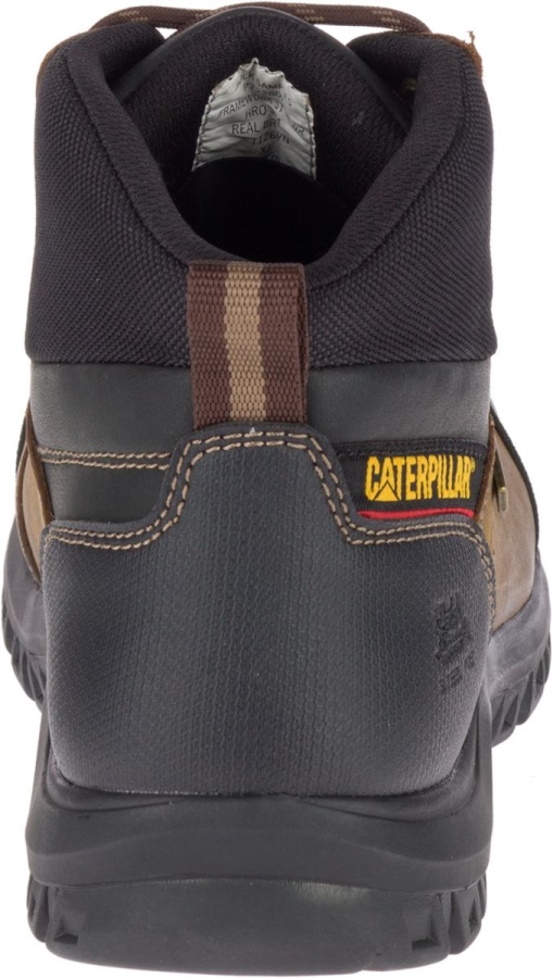 Caterpillar Framework S3 WR HRO SRA Steel Toe Work Boot Seal Brown