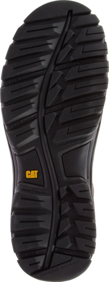 Caterpillar Framework S3 WR HRO SRA Steel Toe Work Boot Seal Brown