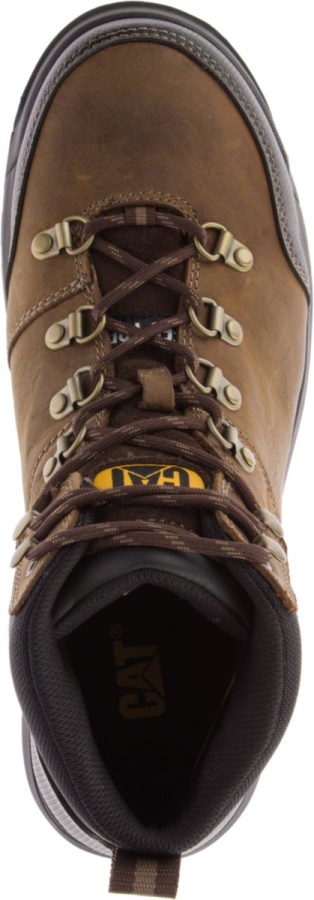 Caterpillar Framework S3 WR HRO SRA Steel Toe Work Boot Seal Brown