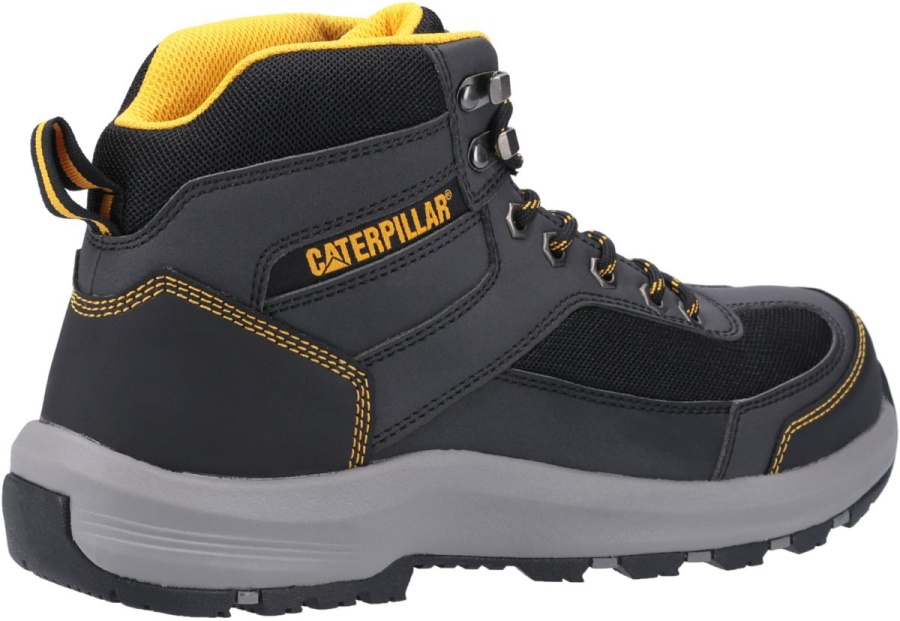 Caterpillar Grey Men's Elmore Mid Steel Toe S1P Work Boot