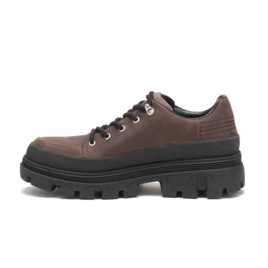 Caterpillar Hardware Lo Shoe Walnut