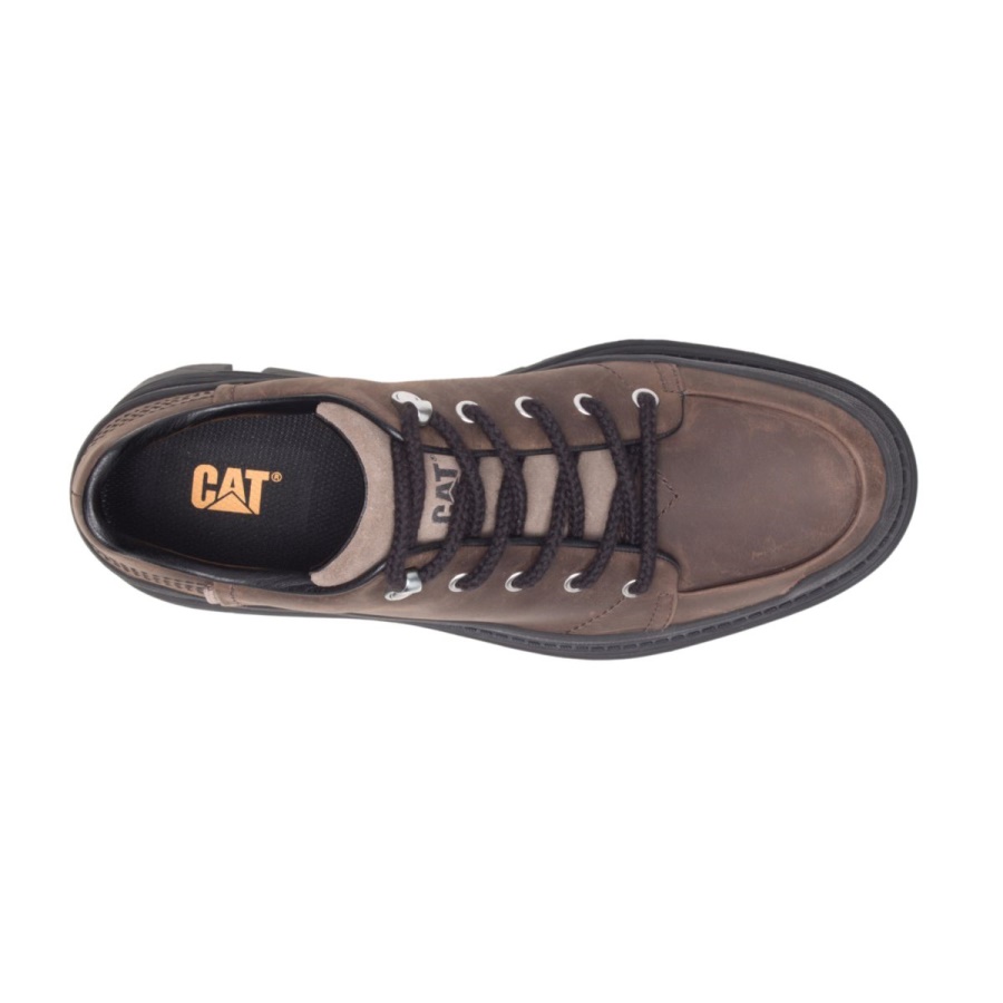 Caterpillar Hardware Lo Shoe Walnut