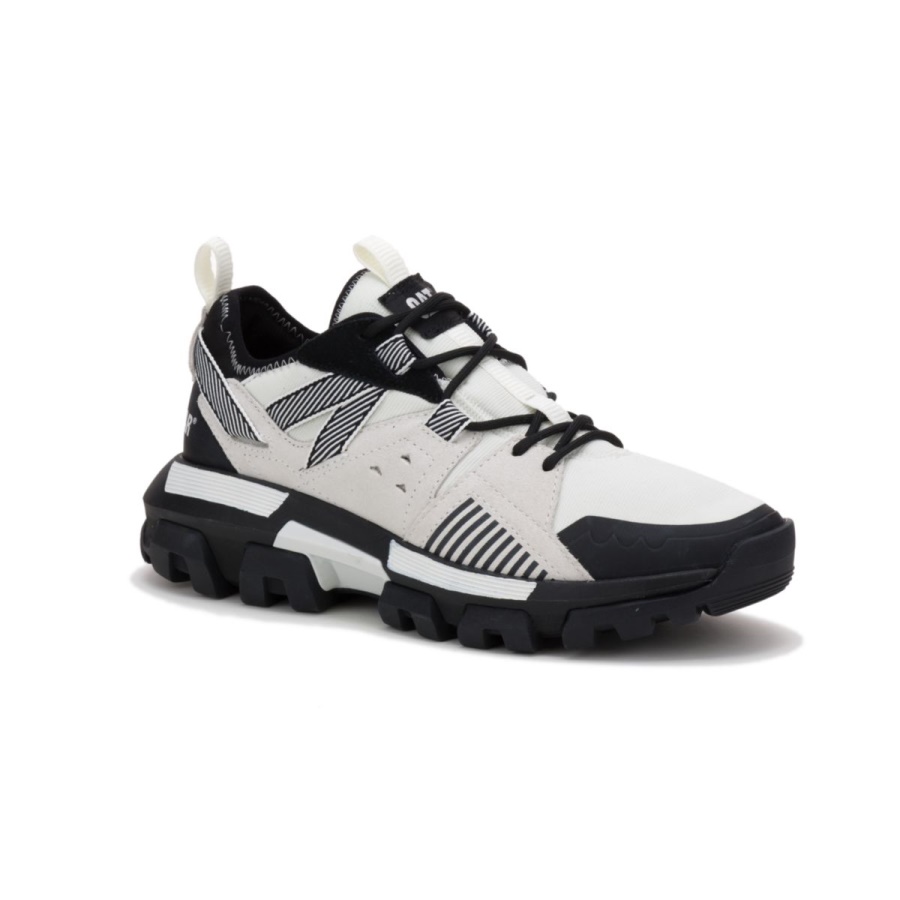 Caterpillar Lily White-Black Raider Sport Sneaker