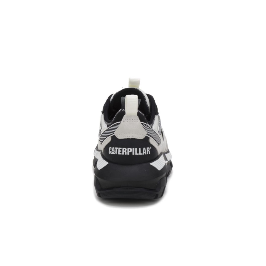 Caterpillar Lily White-Black Raider Sport Sneaker
