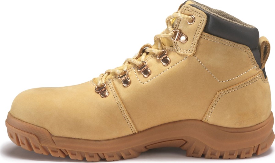 Caterpillar Mae Steel Toe S3 HRO SR SRA Work Boot Honey Reset