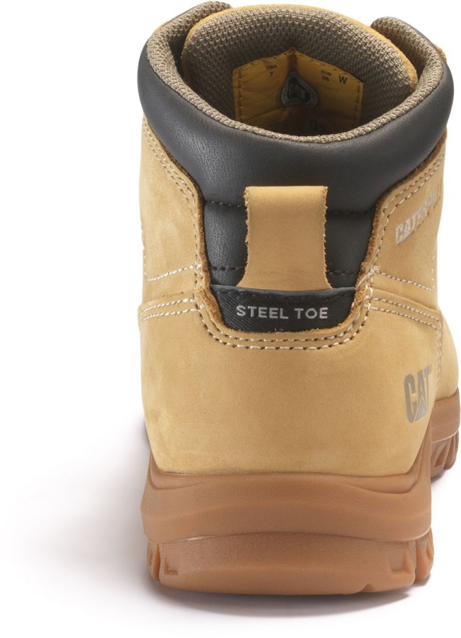 Caterpillar Mae Steel Toe S3 HRO SR SRA Work Boot Honey Reset