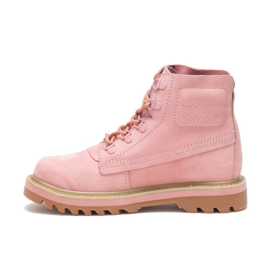 Caterpillar Rose-Tan Rework Boot