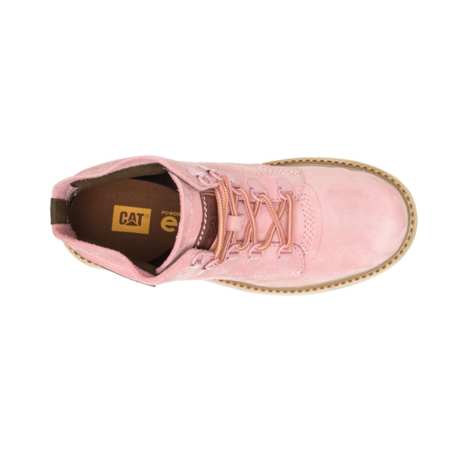 Caterpillar Rose-Tan Rework Boot