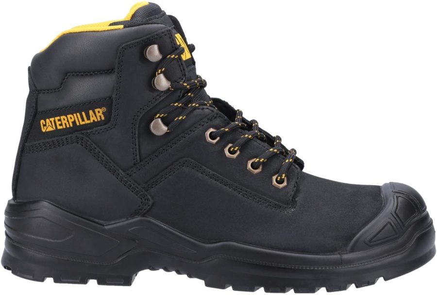 Caterpillar Striver Bump Steel Toe S3 SRC Work Boot Black