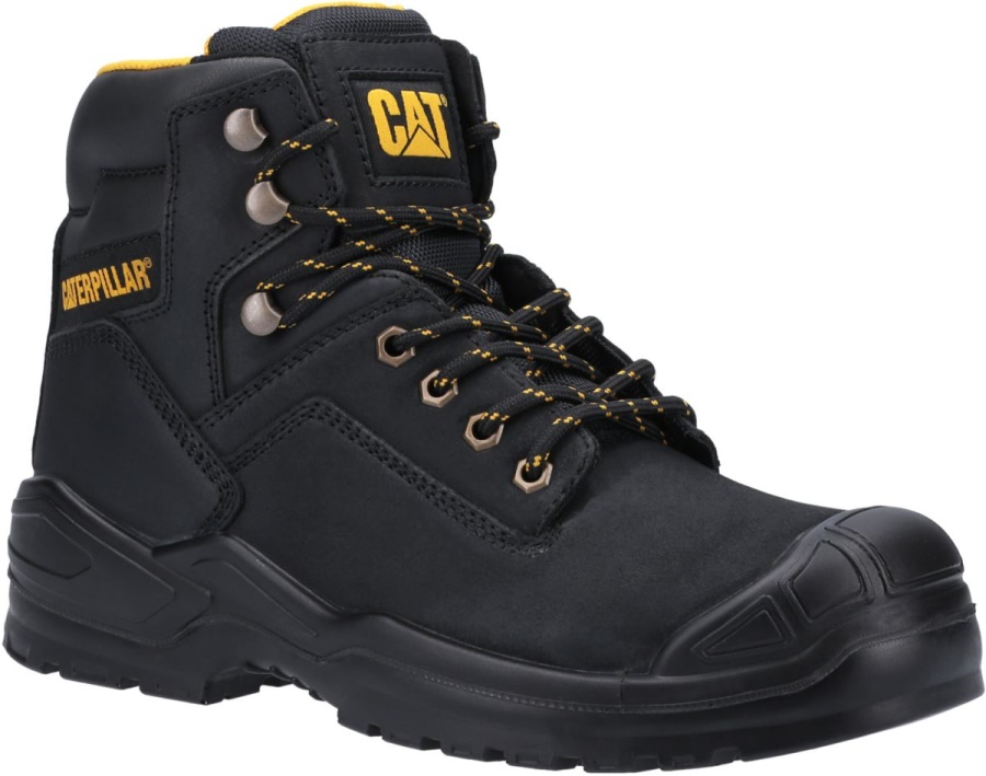 Caterpillar Striver Bump Steel Toe S3 SRC Work Boot Black