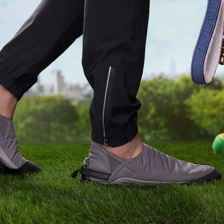 Crossover Slip On Caterpillar Medium Charcoal