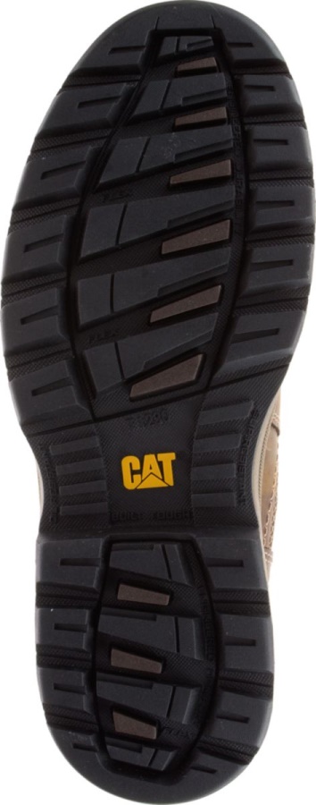Dark Beige Pelton Steel Toe S1P HRO SRA Work Boot Caterpillar