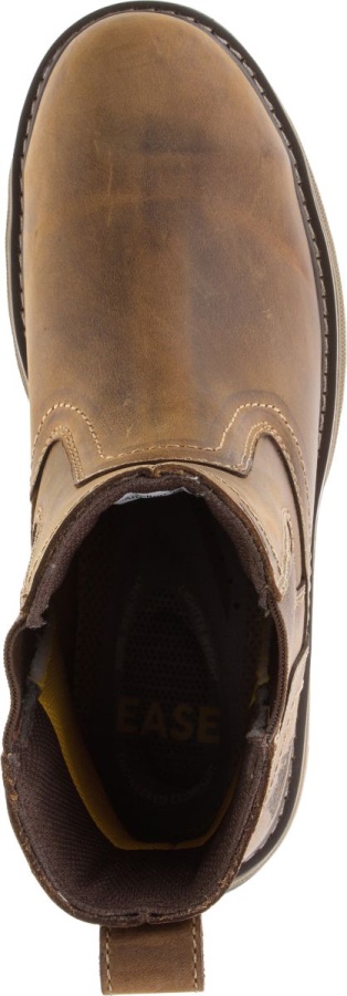 Dark Beige Pelton Steel Toe S1P HRO SRA Work Boot Caterpillar