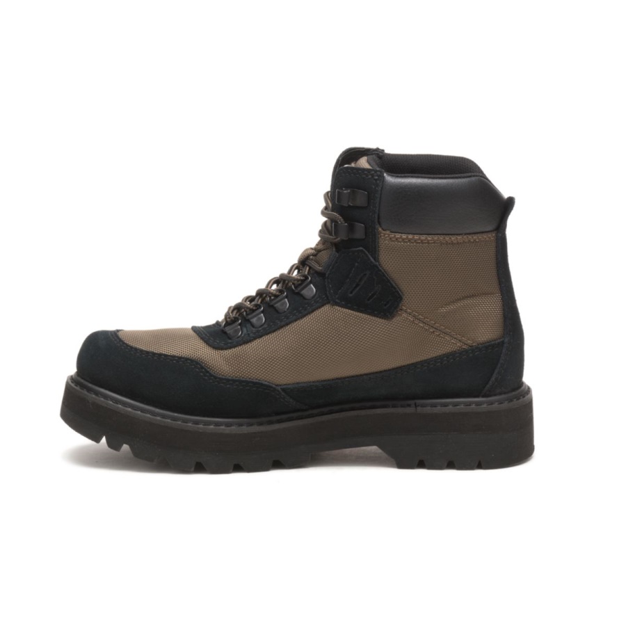 Dark Olive-Black Caterpillar Conquer 2.0 Boot