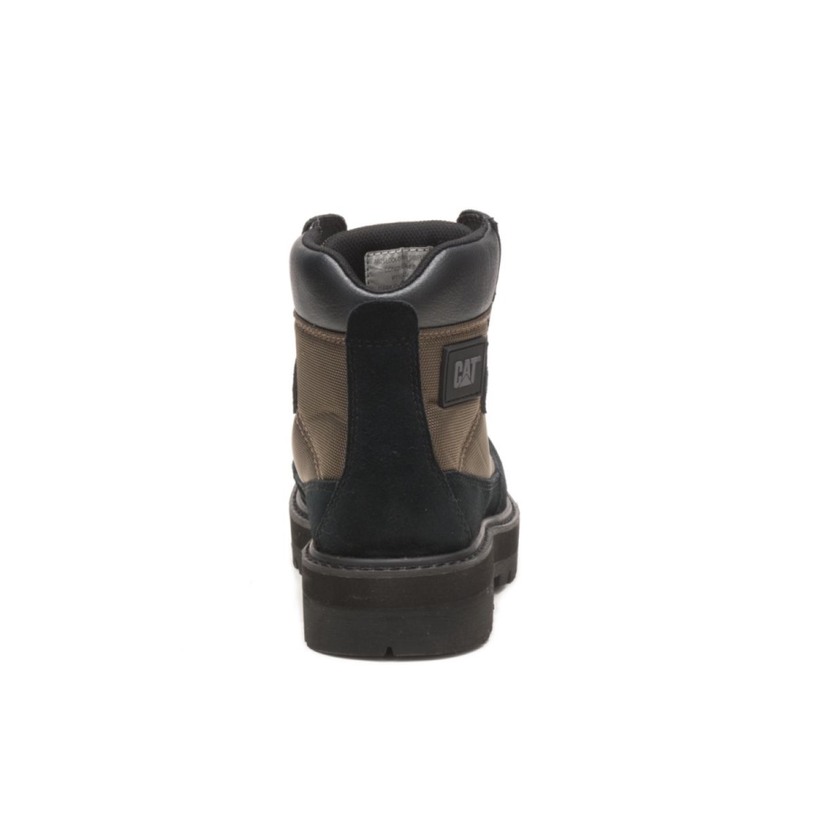 Dark Olive-Black Caterpillar Conquer 2.0 Boot