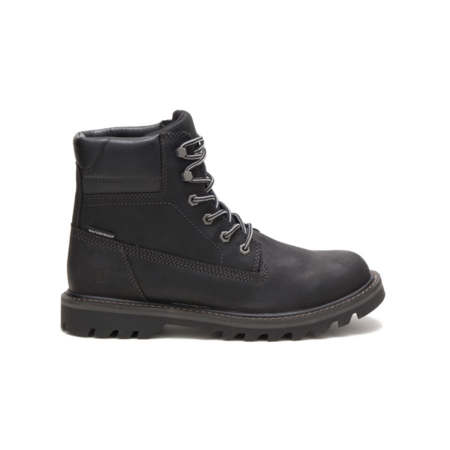 Deplete Waterproof Boot Caterpillar Black