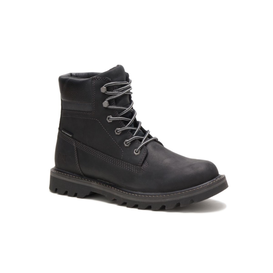 Deplete Waterproof Boot Caterpillar Black