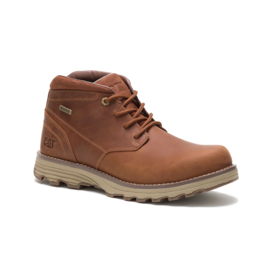 Elude Waterproof Boot Leather Brown Caterpillar