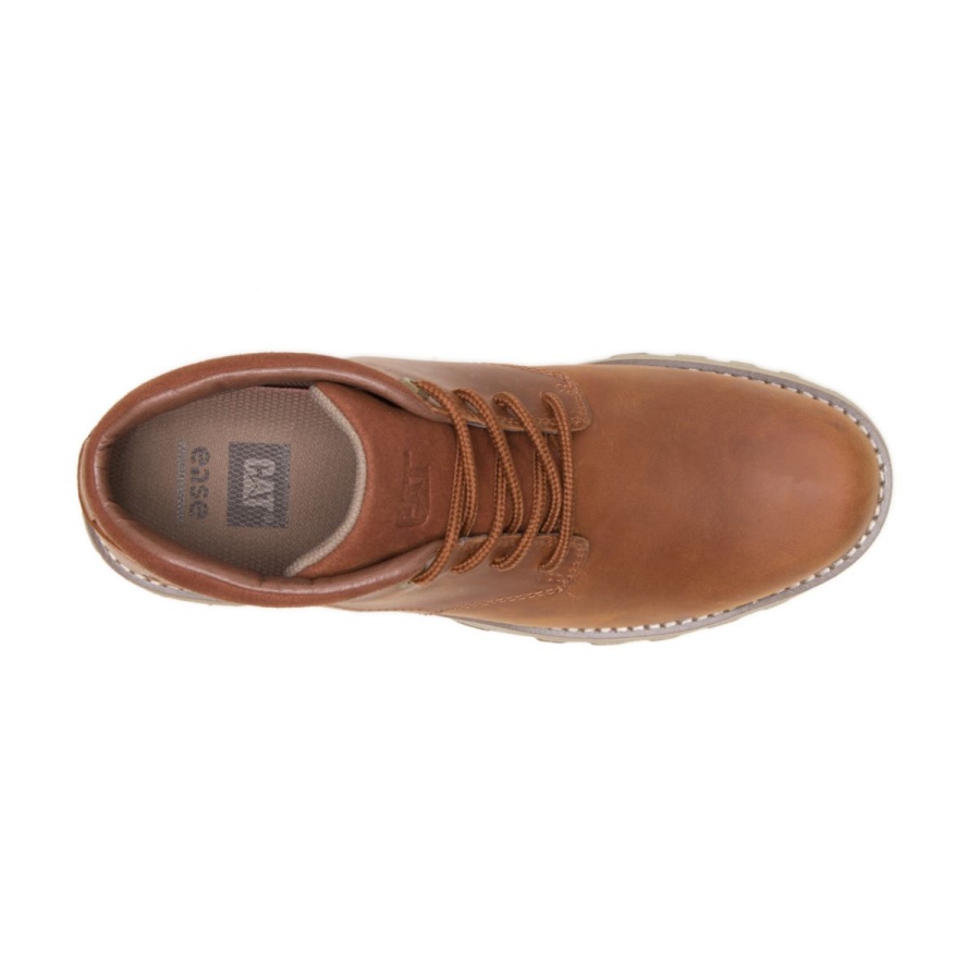 Elude Waterproof Boot Leather Brown Caterpillar