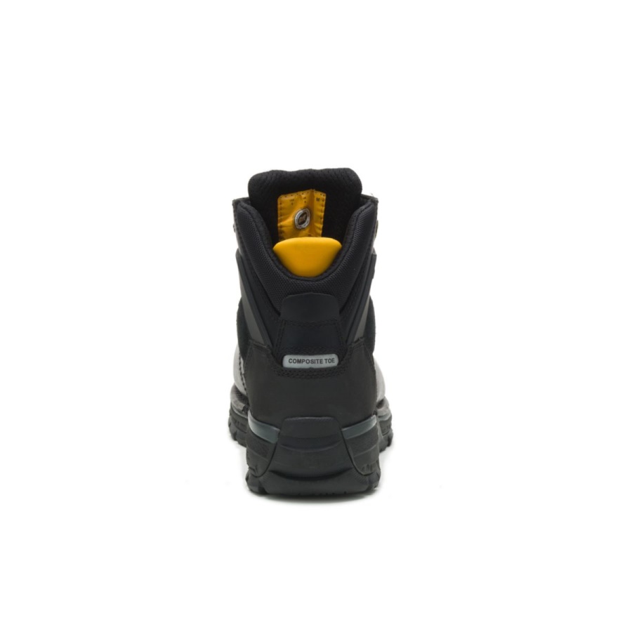 Excavator LT 6'' S3 WR HRO SRA Work Boot Caterpillar Black