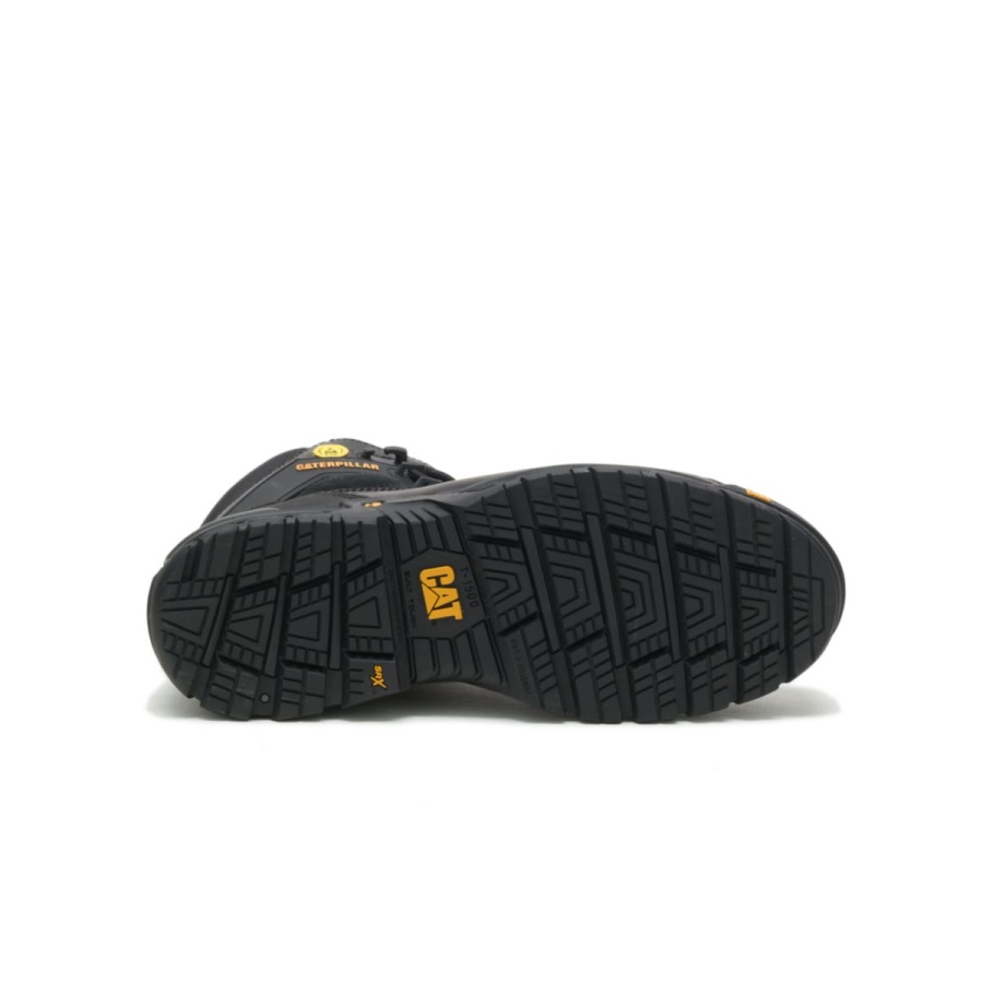 Excavator LT 6'' S3 WR HRO SRA Work Boot Caterpillar Black