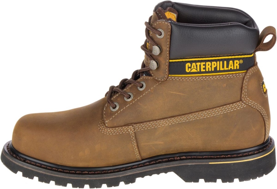Holton Steel Toe S3 HRO SRC Work Boot Caterpillar Dark Brown