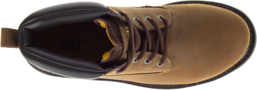 Holton Steel Toe S3 HRO SRC Work Boot Caterpillar Dark Brown