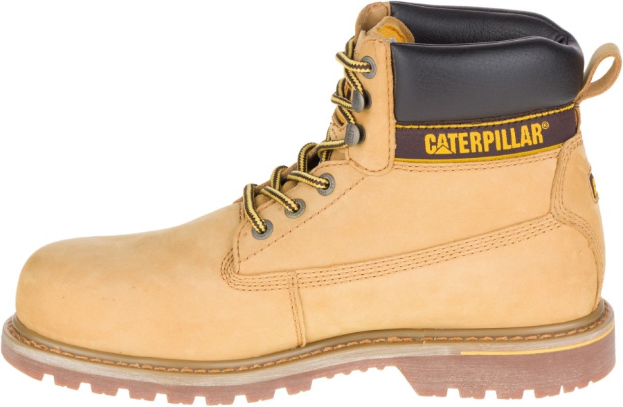 Holton Steel Toe S3 HRO SRC Work Boot Honey Caterpillar