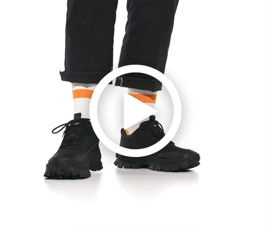 Intruder Waterproof Galosh Black Caterpillar