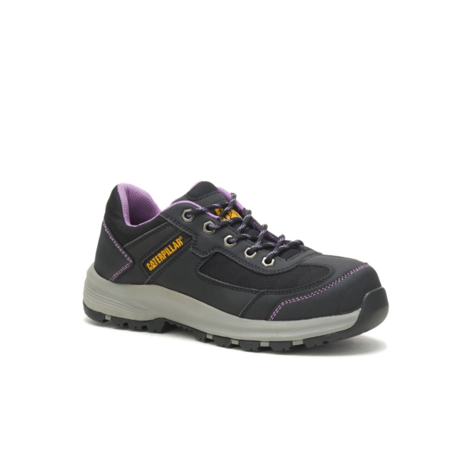 Lilac Caterpillar Women's Elmore Steel Toe S1P Work Shoe