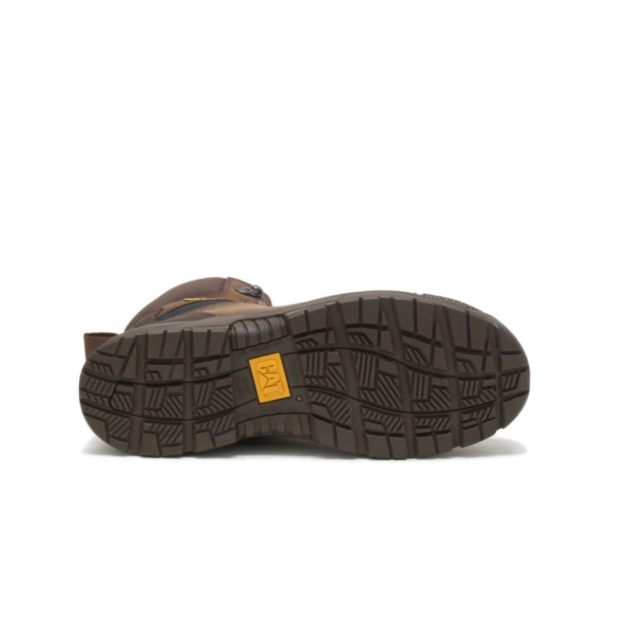 Men's Accomplice X S3 WR HRO SRA Work Boot Seal Brown Caterpillar