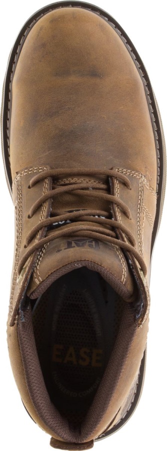 Parker Steel Toe S1P HRC SRA Work Boot Dark Beige Caterpillar